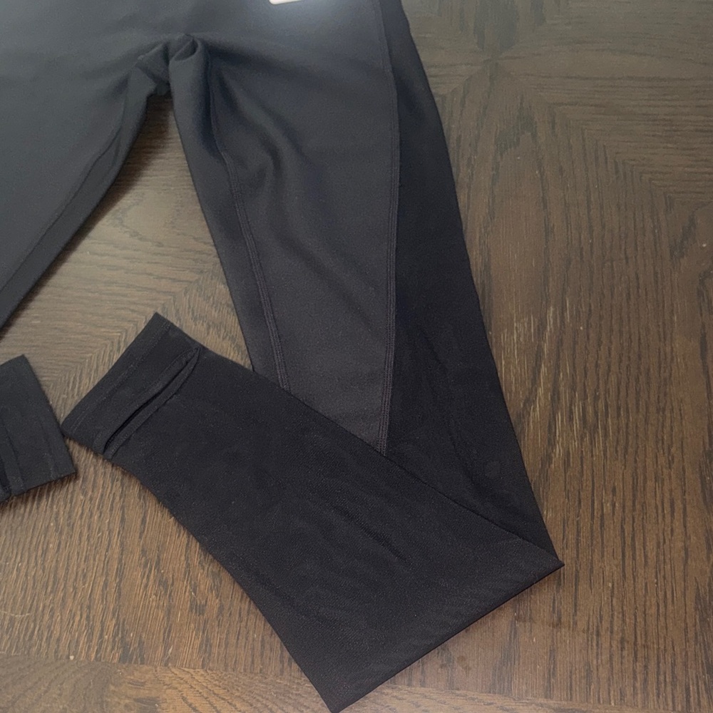 NWT ALO Airlift Mesh High Waist Darling Stirrup Legging black size XXS - Picture 7 of 12
